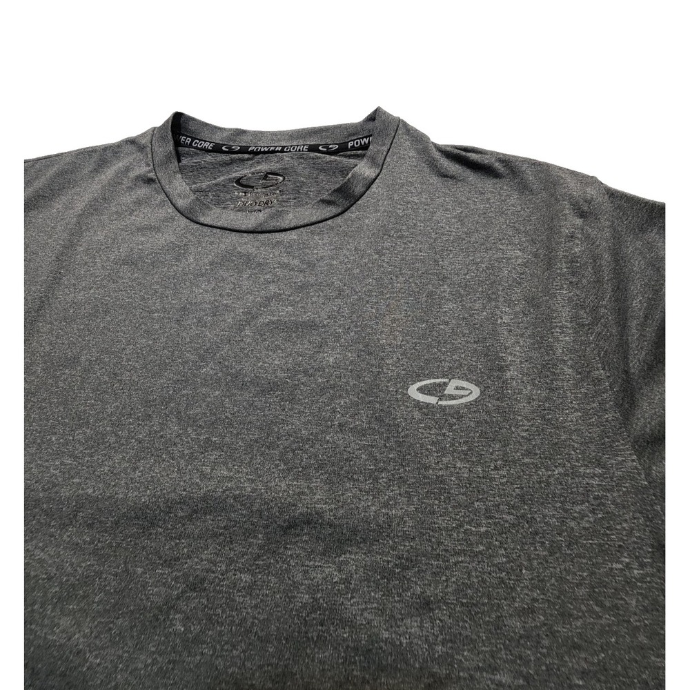 Champion Men's Shirt Duo-Dry Power Core Gray‎ Size L - Picture 4 of 5